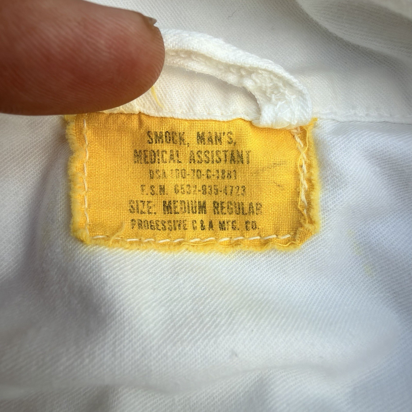 USGI Medical Assistant Smocks, 1970 · Set of 4 — photo 4