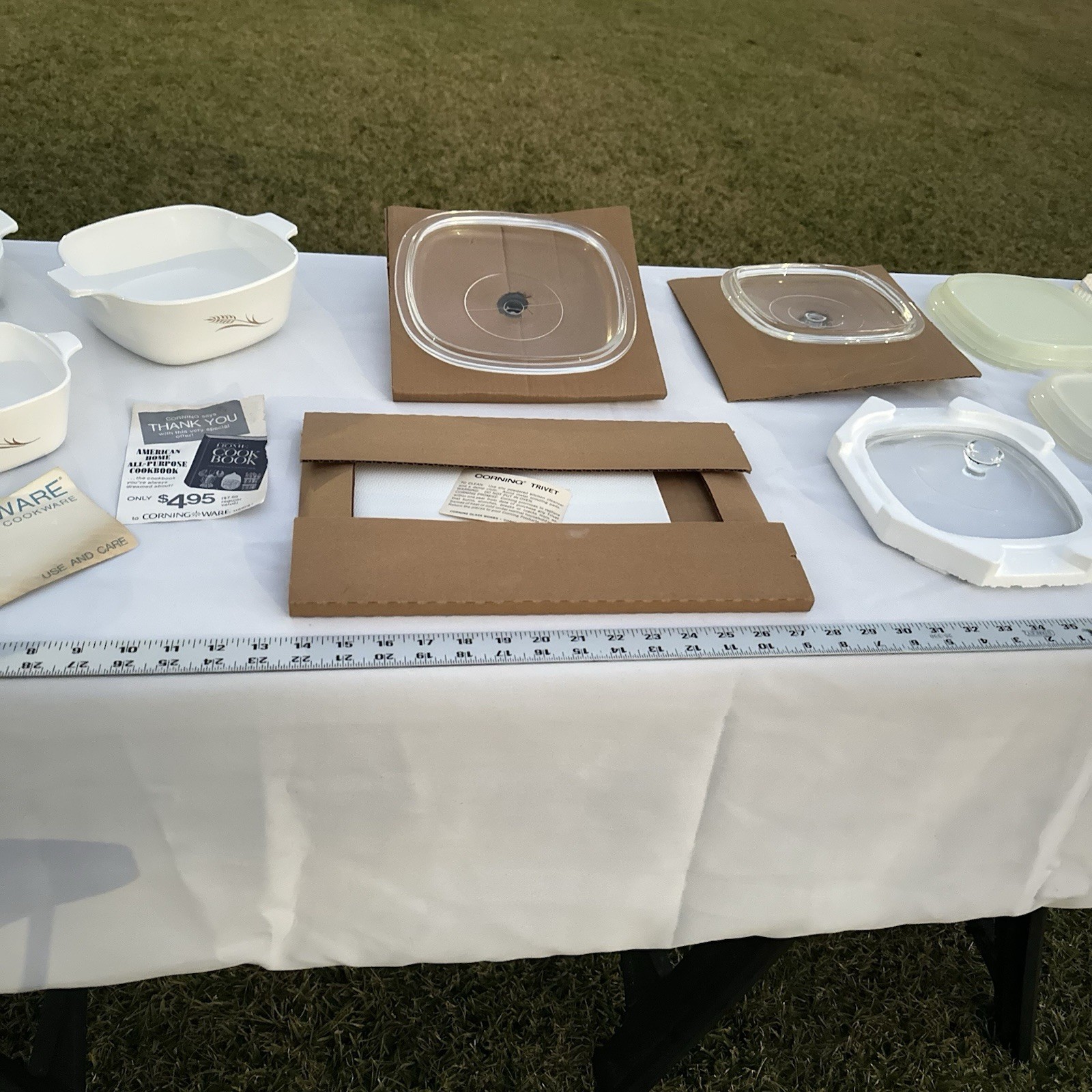 CorningWare ‘Wheat’ 5-Piece Set · Boxed — photo 5
