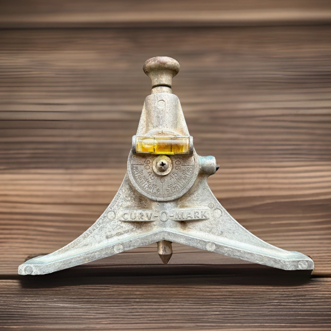 Curv-O-Mark Jumbo Pipe-Marking Tool — Tools & Instruments — Lott's & Found