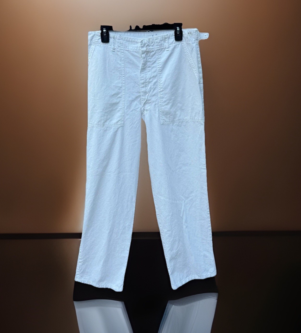 U.S. Military Baker/Cook Trousers, 1970 · Set of 3 — Military & Surplus — Lott's & Found