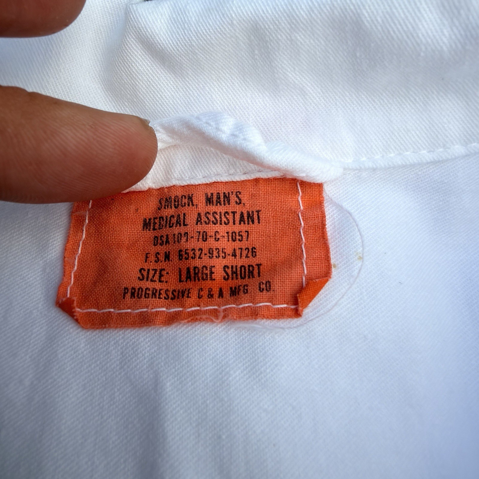 USGI Medical Assistant Smocks, 1970 · Set of 4 — photo 5
