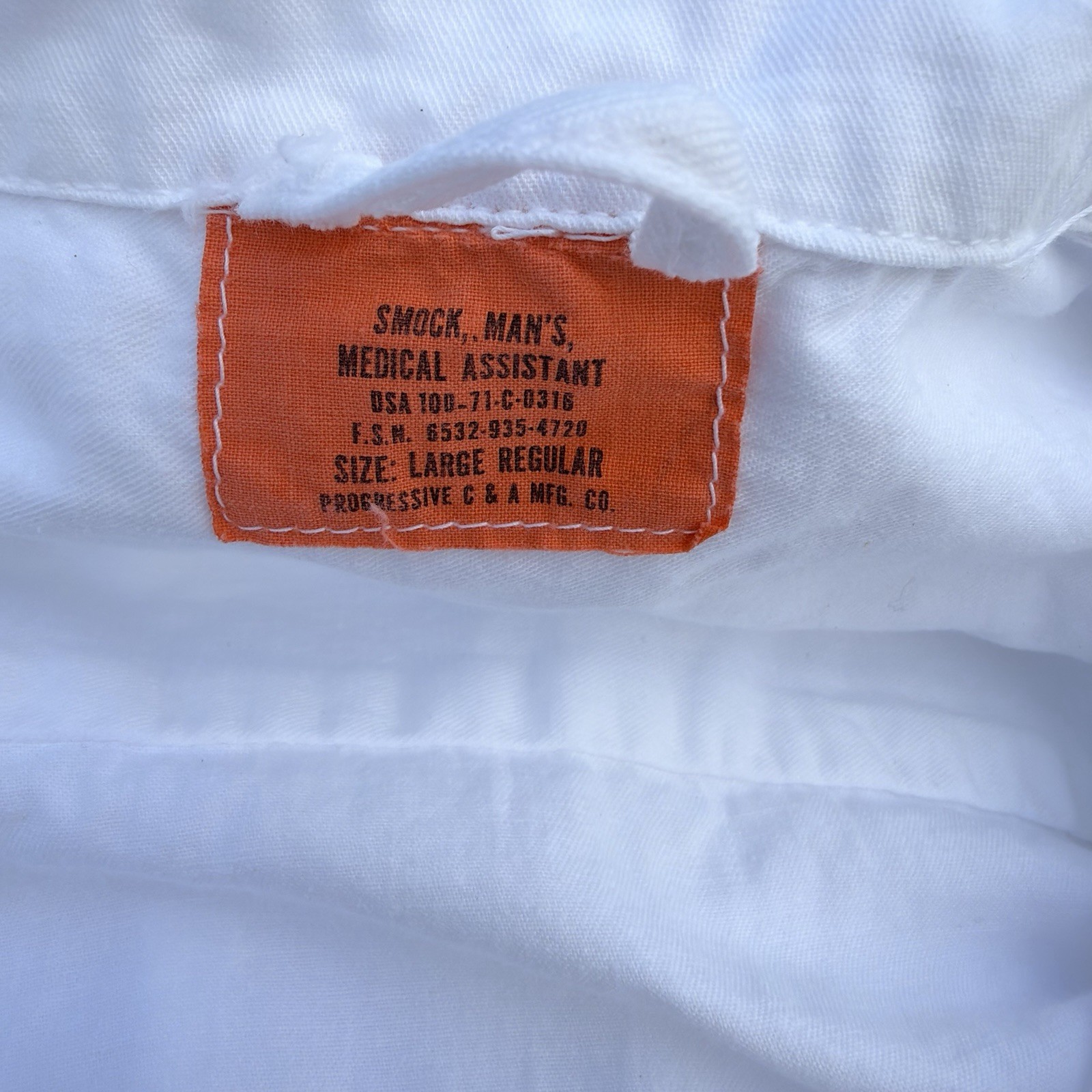 USGI Medical Assistant Smocks, 1970 · Set of 4 — photo 2