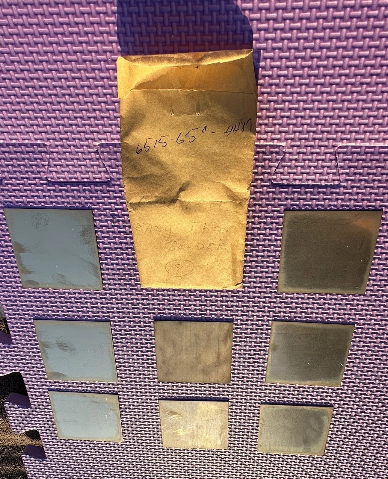 Dental Silver Solder Sheet, 205g · Multi-Grade Lot — photo 4
