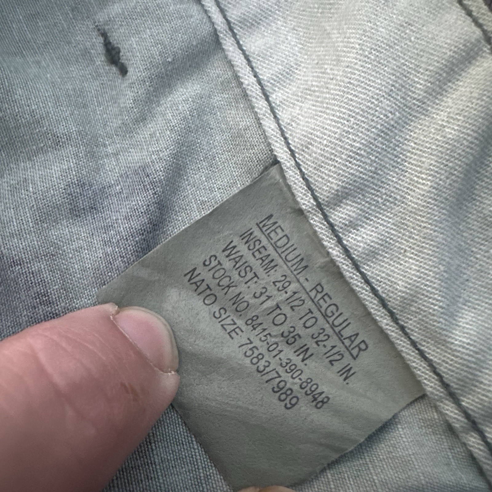 USGI Woodland BDU Trousers · Medium Reg. — photo 3