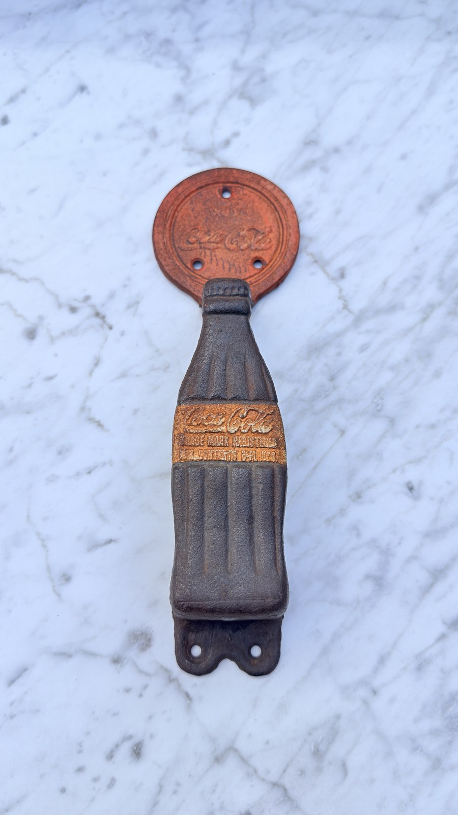 A Closer Look at a Vintage Coca-Cola Door Push