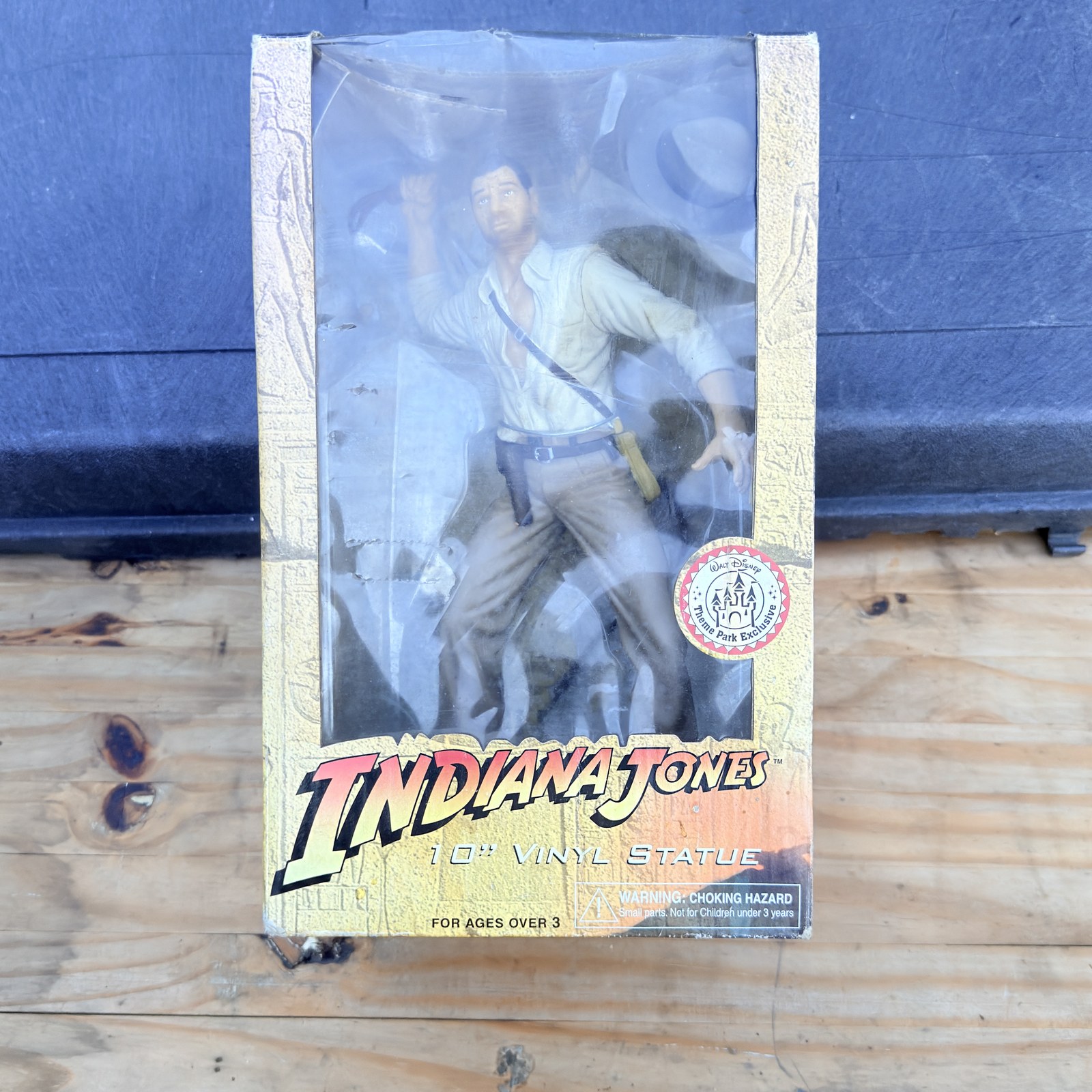 Disney Theme Park Exclusive Indiana Jones vinyl figure box front