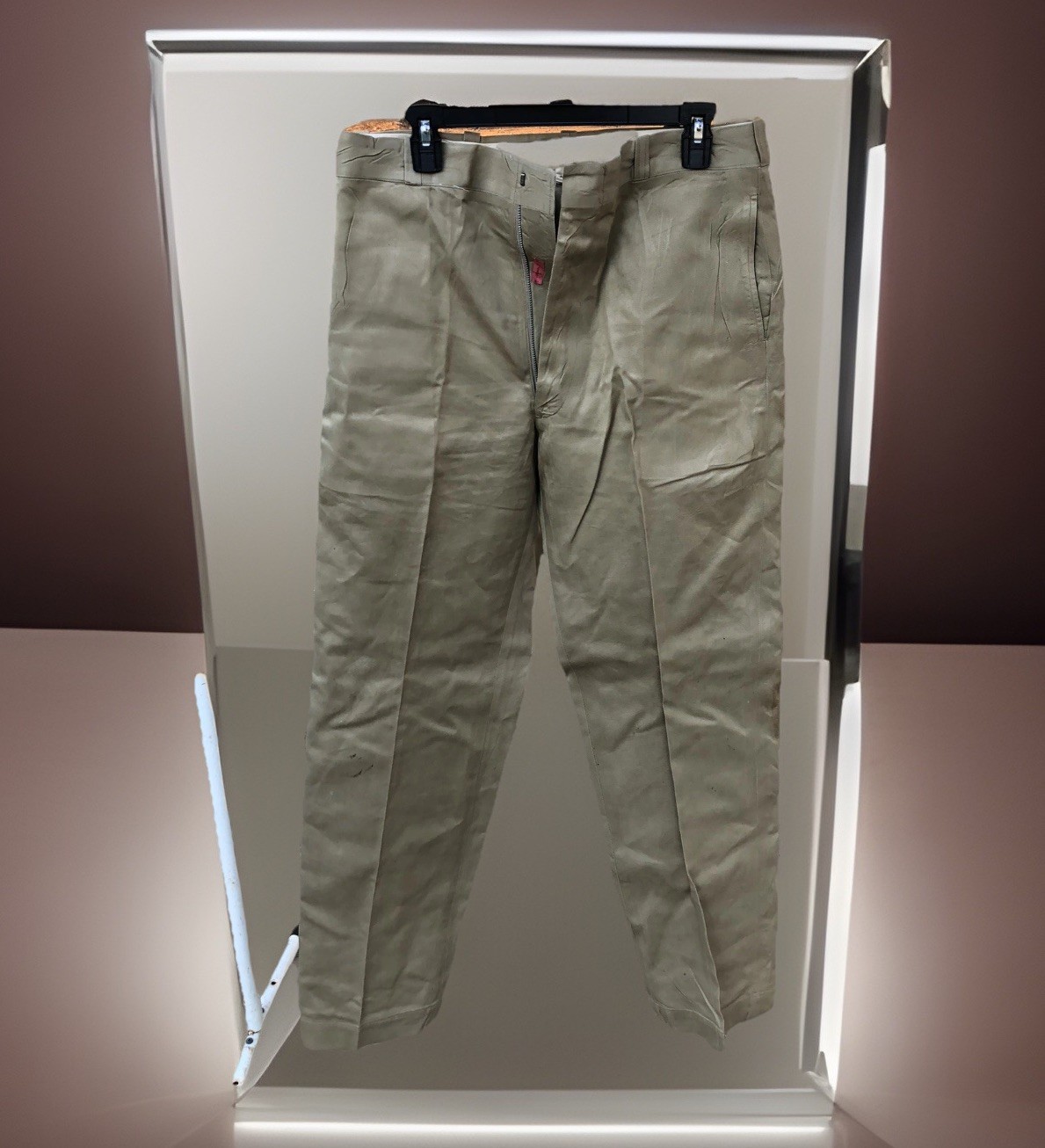 U.S. Army Khaki Chino Trousers, 1970s · 34×31 — Military & Surplus — Lott's & Found