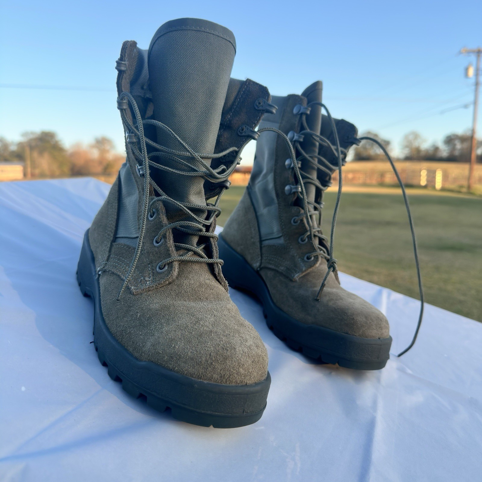 Belleville 8430 Steel-Toe Combat Boots · 6.5R — Military & Surplus — Lott's & Found