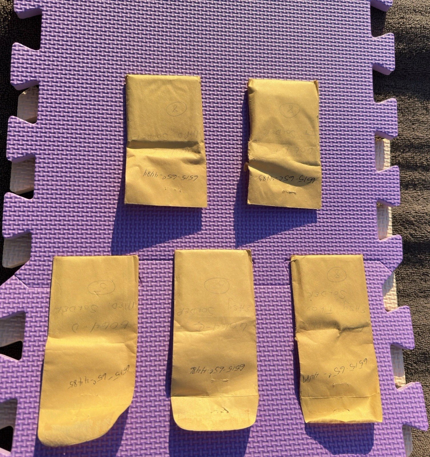 Dental Silver Solder Sheet, 205g · Multi-Grade Lot — photo 3
