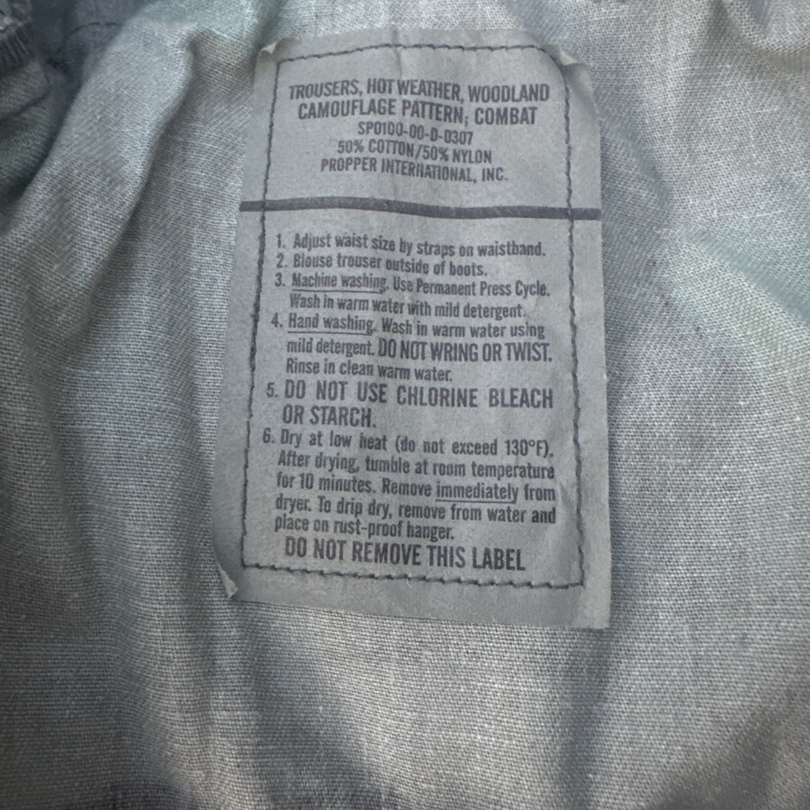 USGI Woodland BDU Trousers · Medium Reg. — photo 4