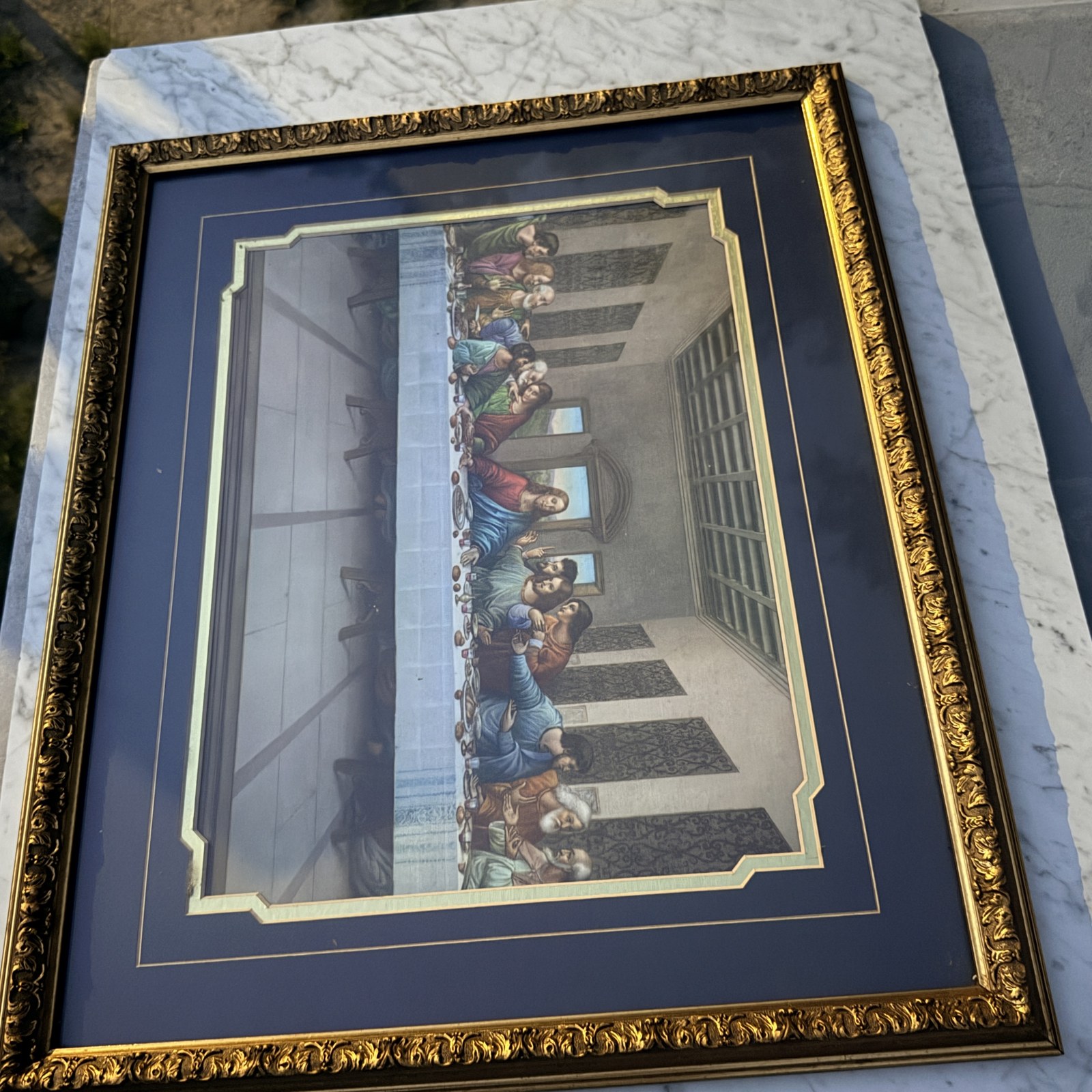 Large Framed Last Supper Print photo 2