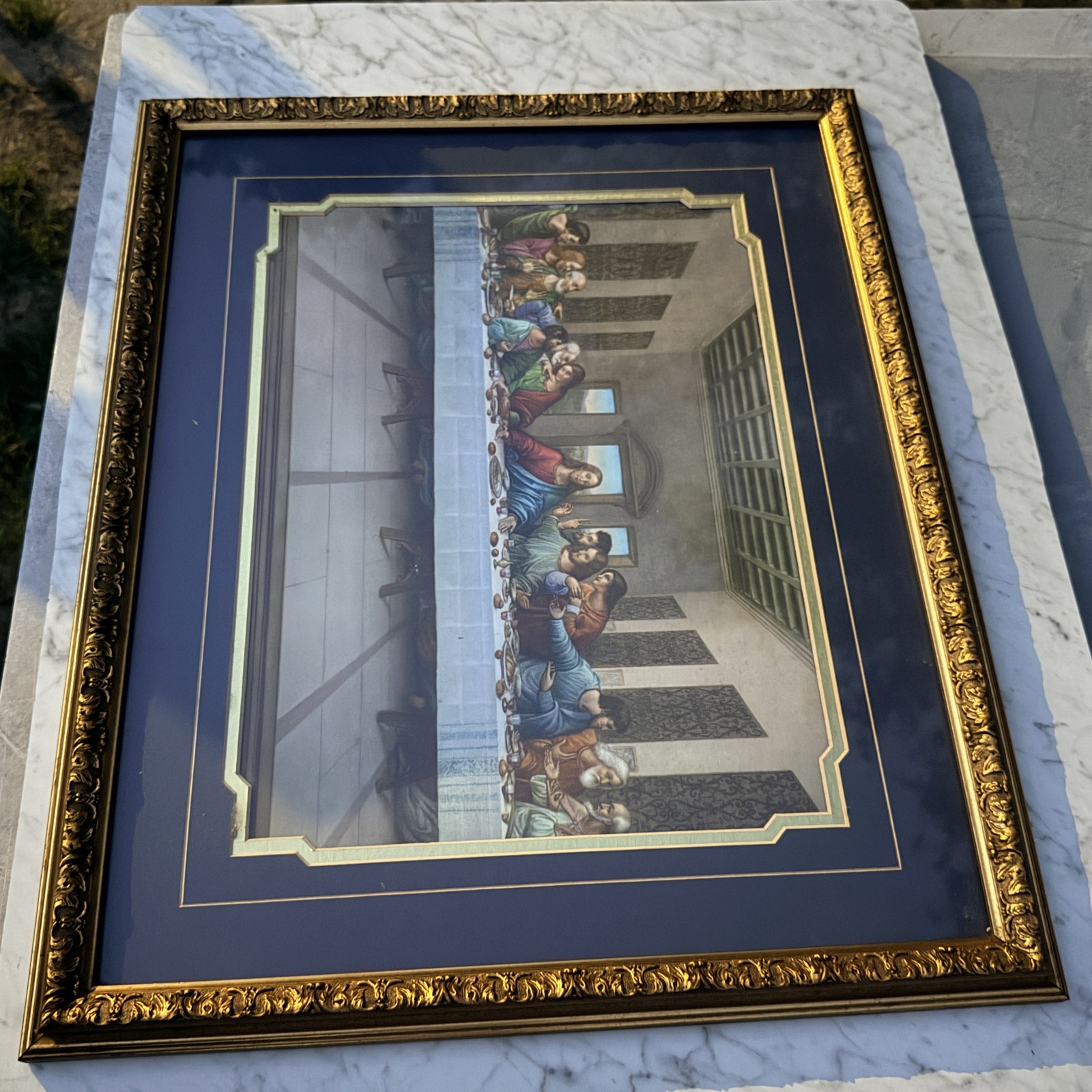 Large Framed Last Supper Print photo 3