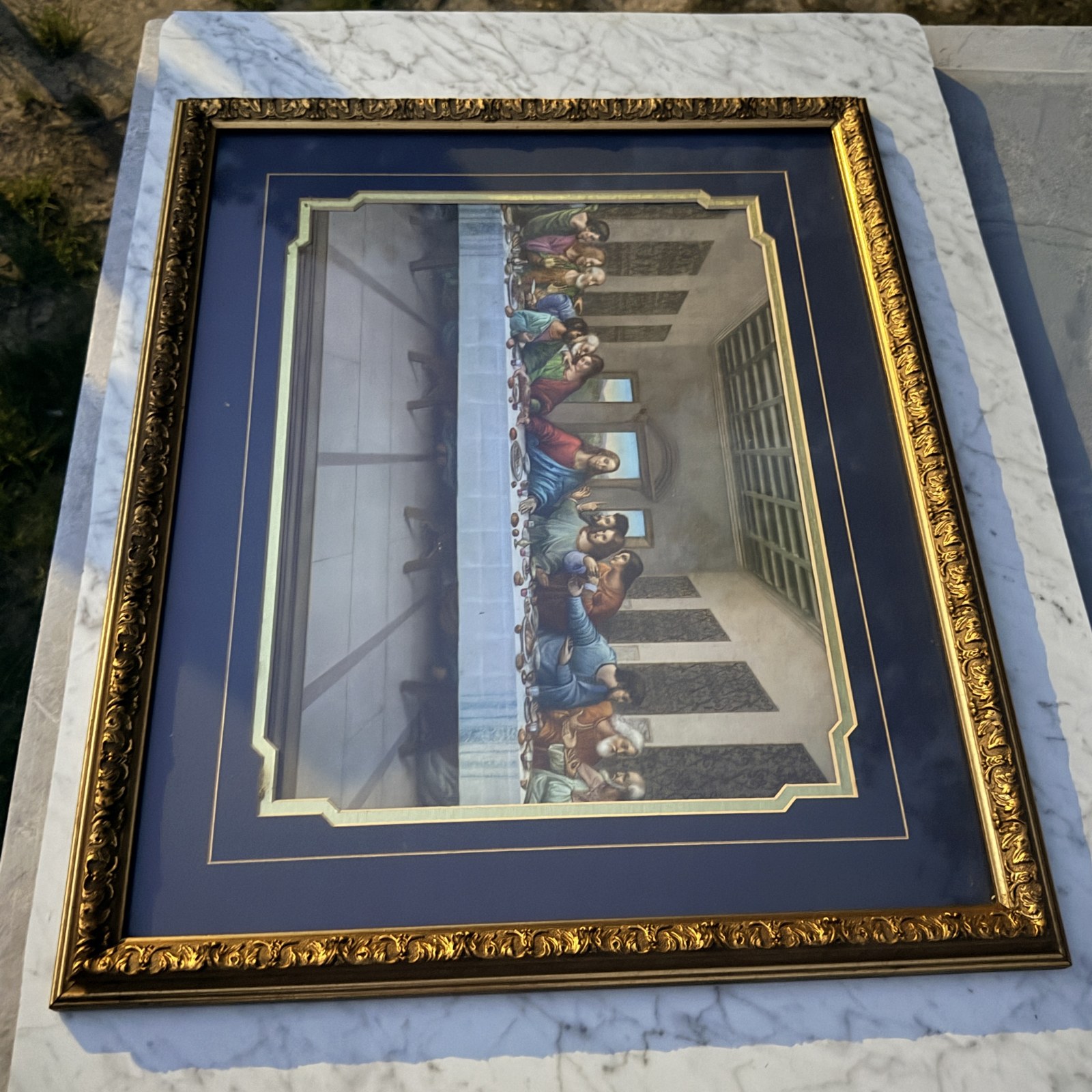 Large Framed Last Supper Print photo 4