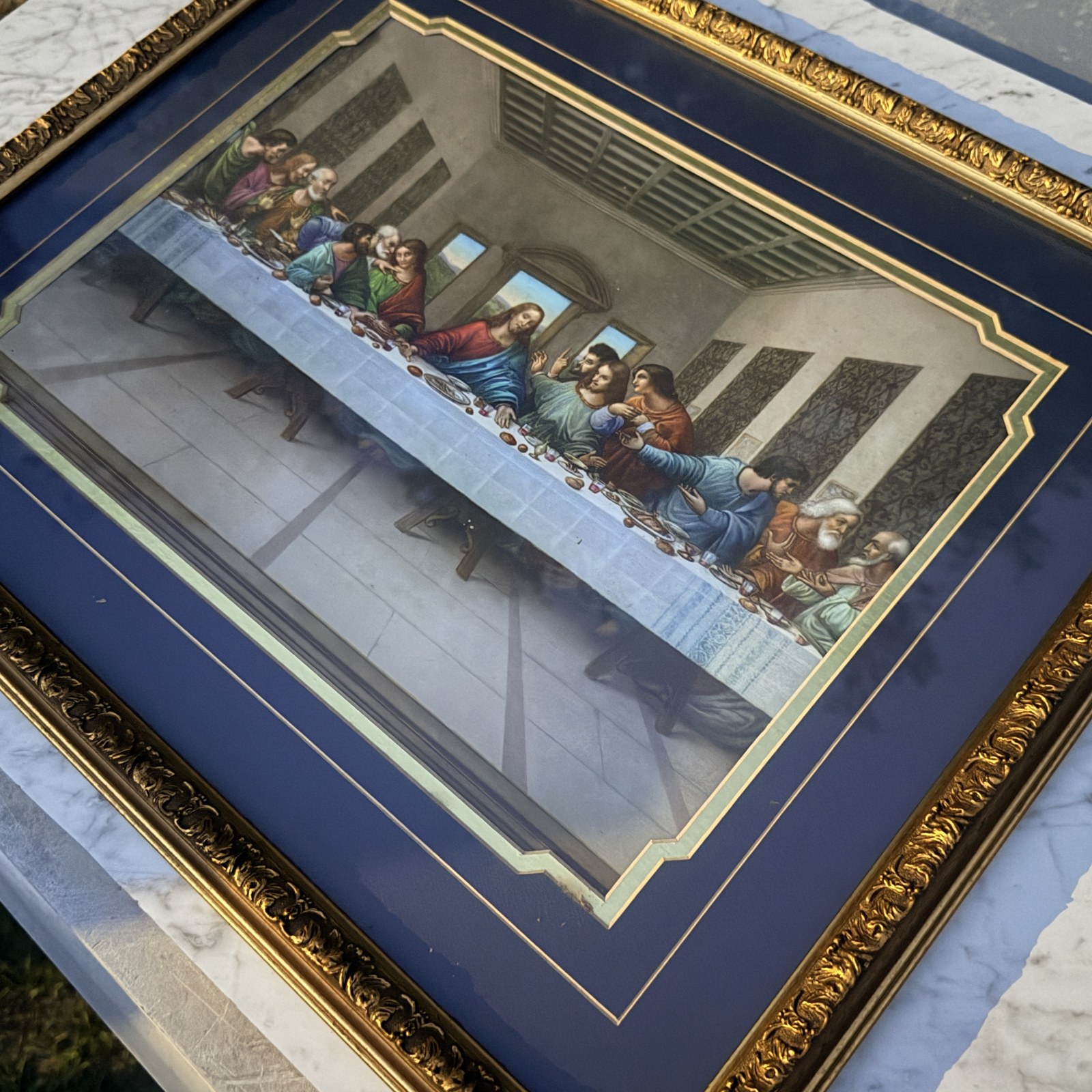 Large Framed Last Supper Print photo 5