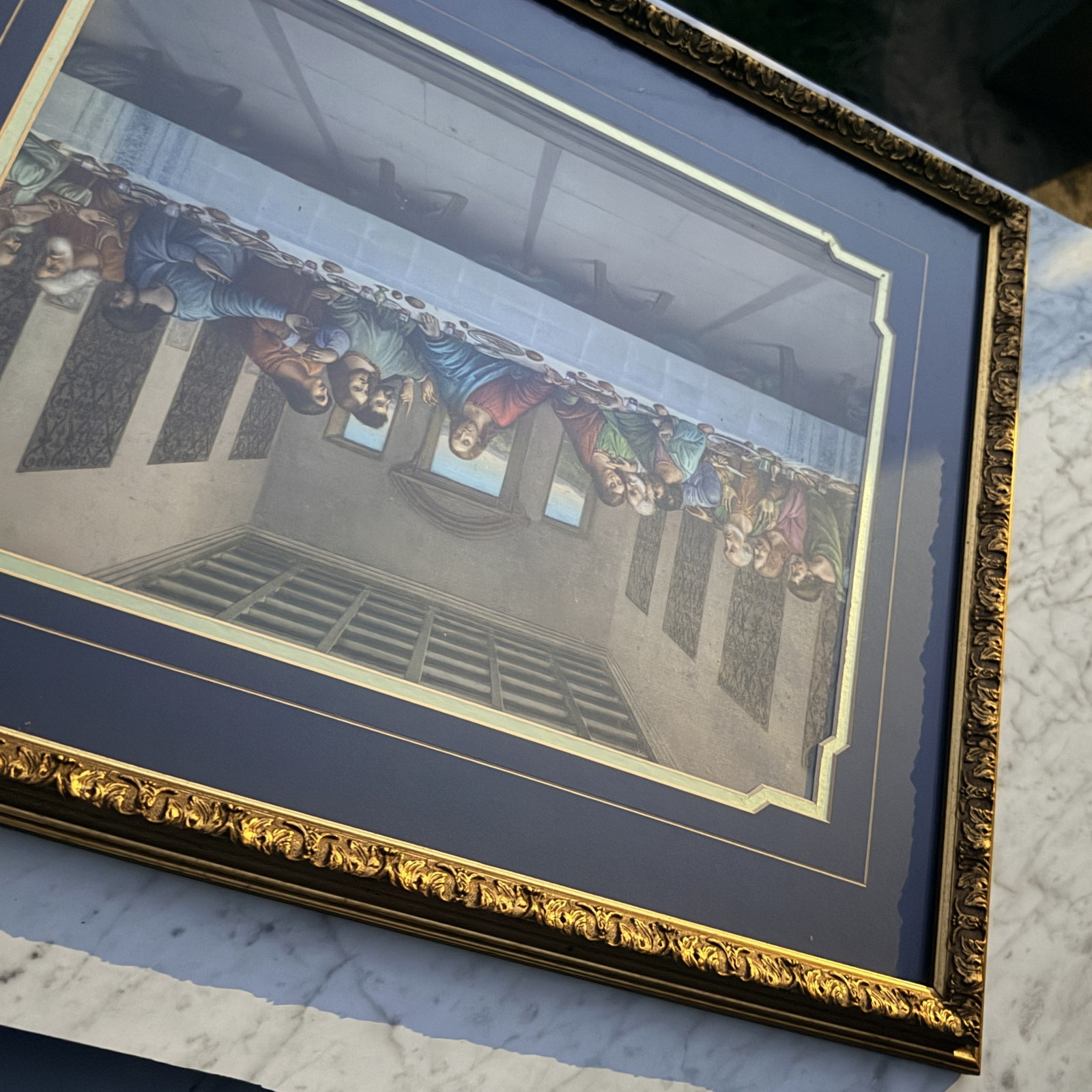 Large Framed Last Supper Print photo 6
