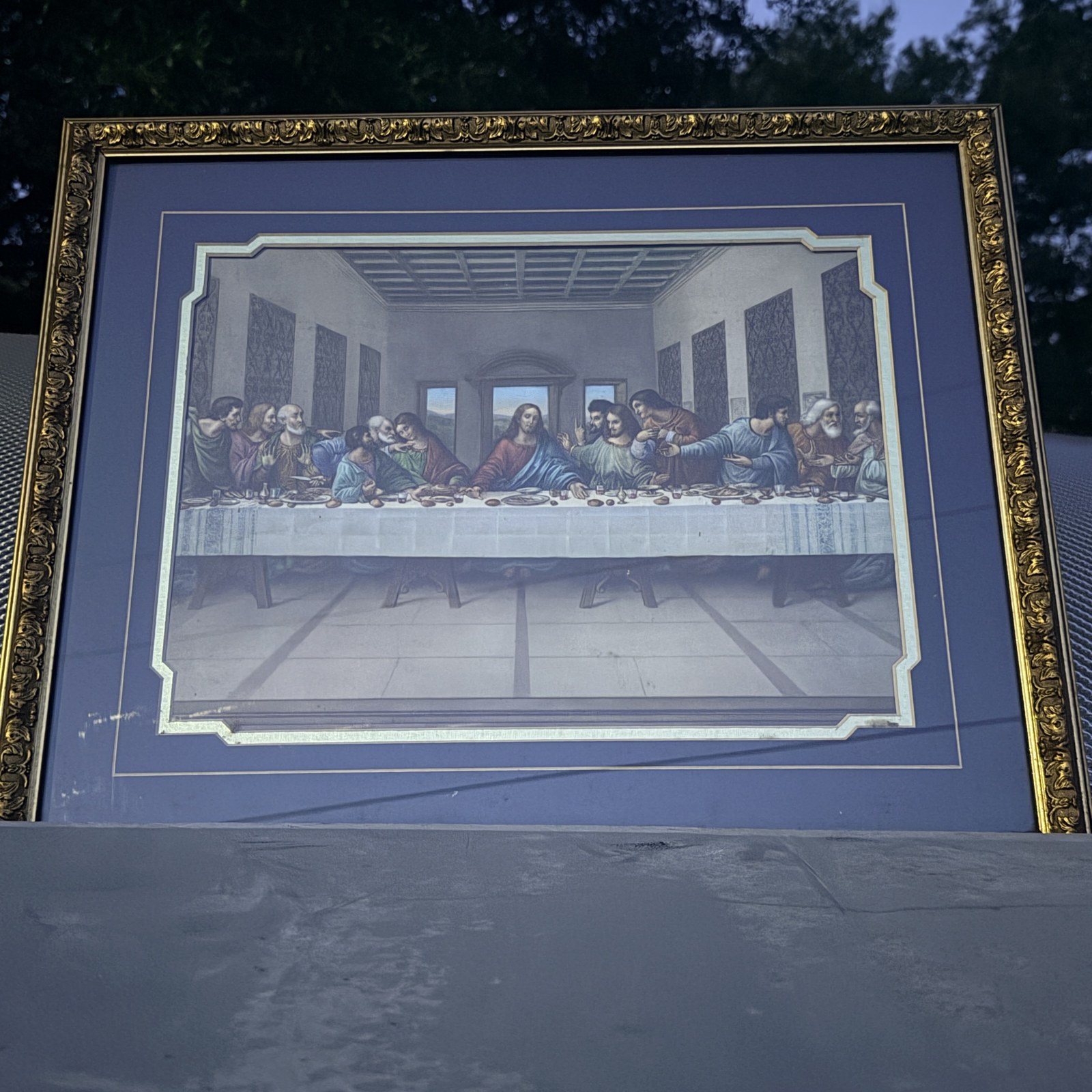 Large Framed Last Supper Print photo 7