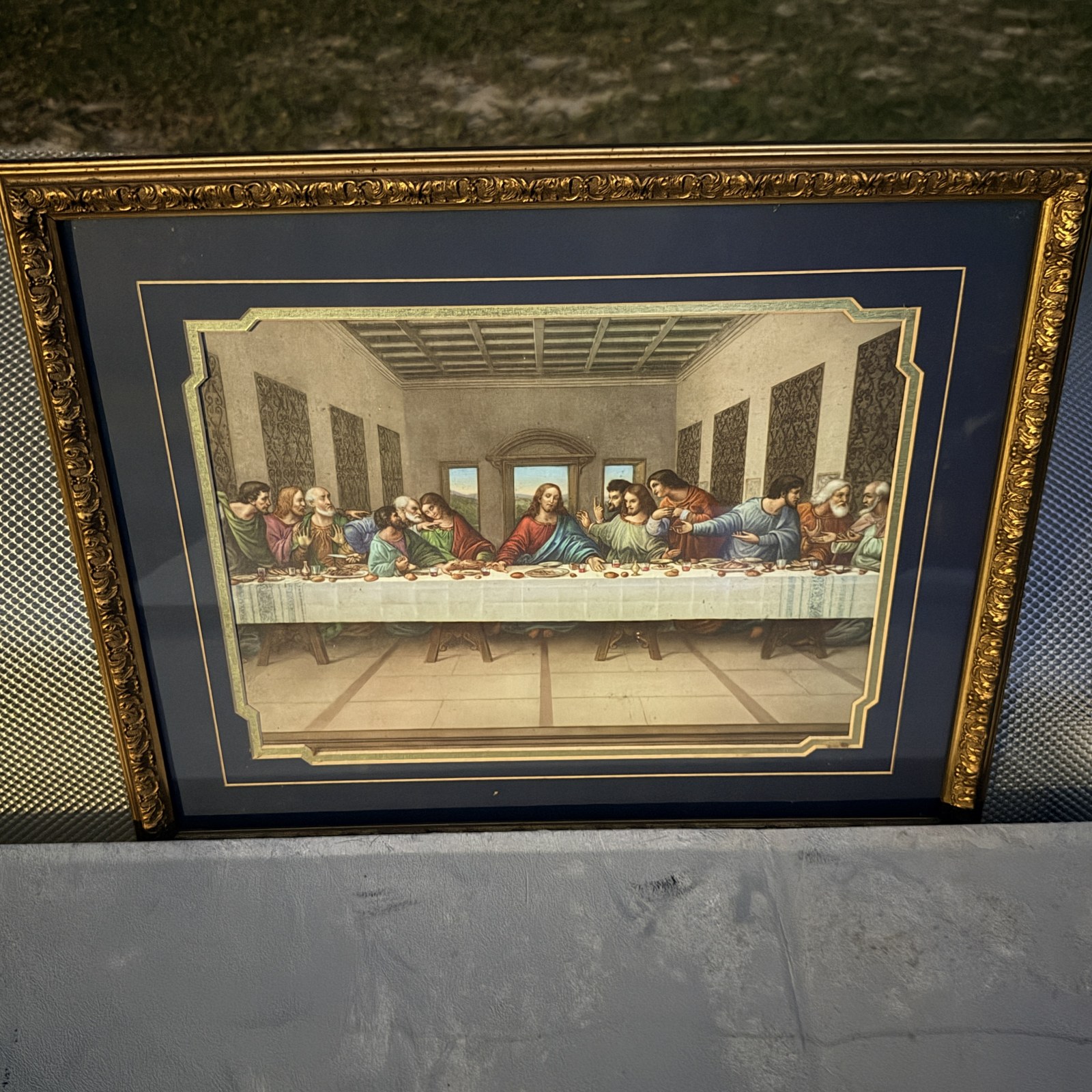 Large Framed Last Supper Print photo 8