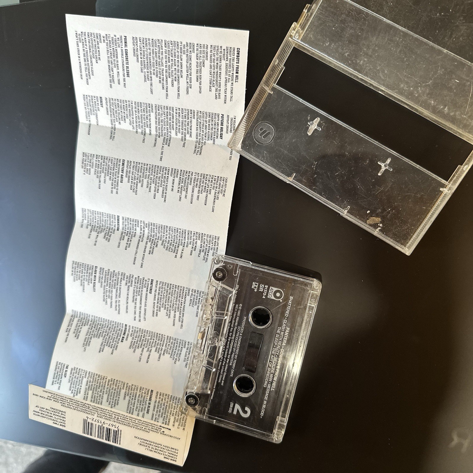 Pantera ‘Cowboys From Hell’ Promo Cassette, 1990 — photo 2