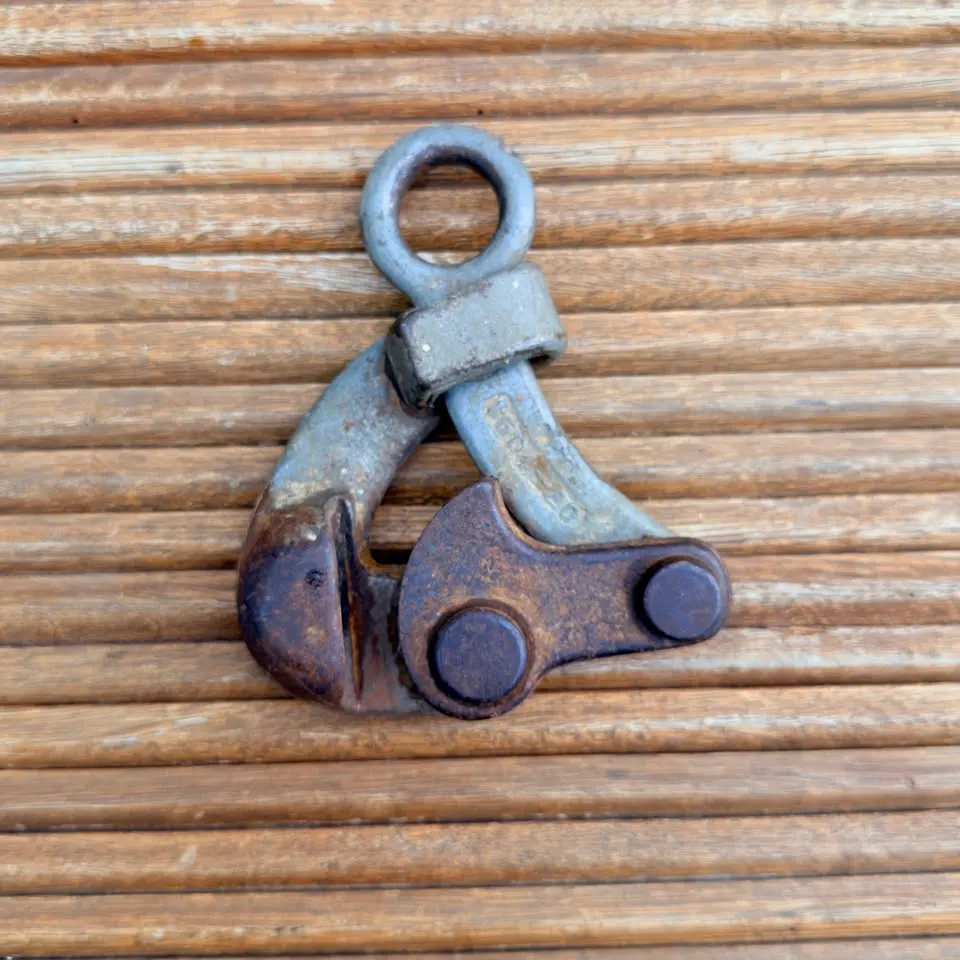Facebook listing view 1 of Vintage Cable-Pulling Grip with Hinged Jaw