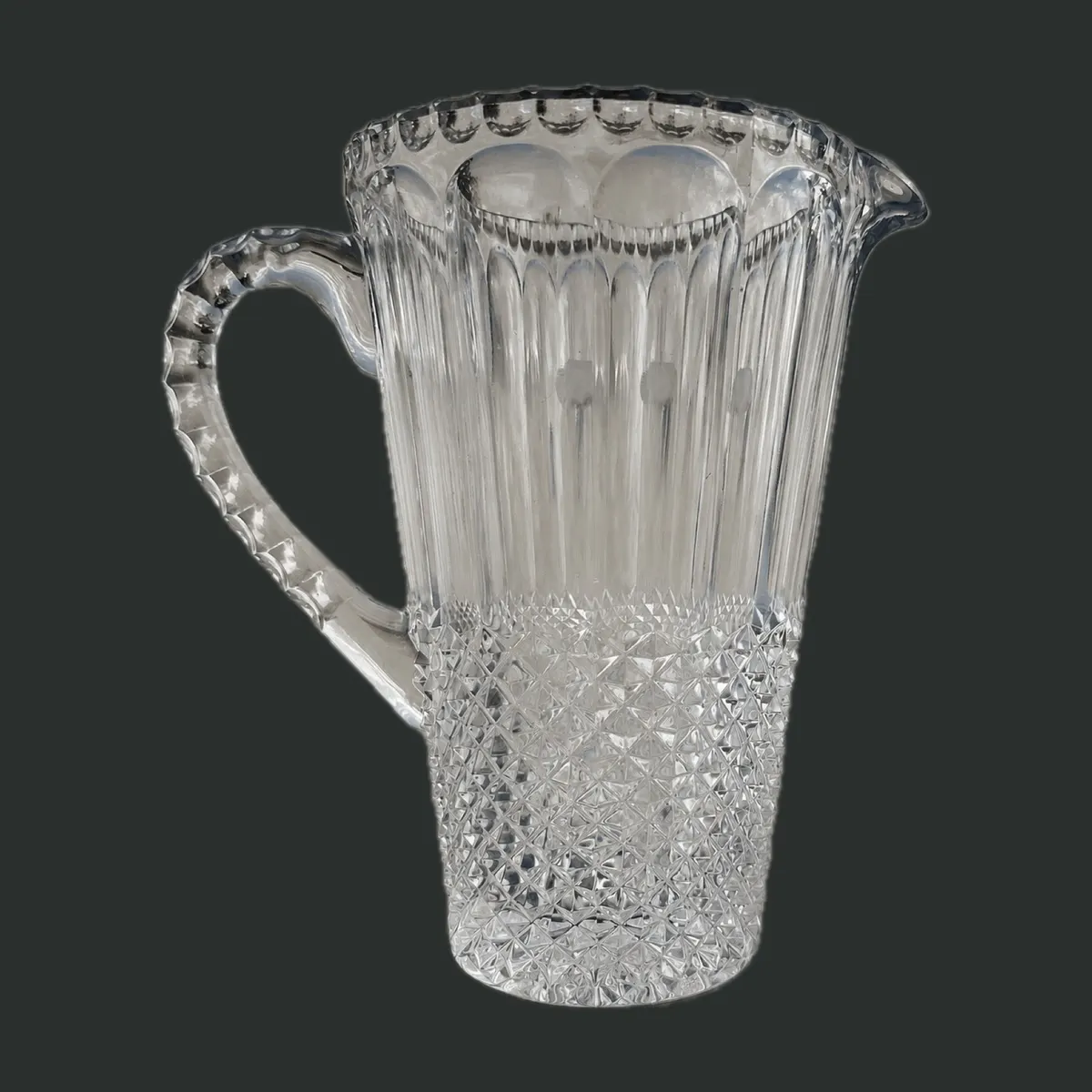 Tritschler Winterhalder West German Crystal Pitcher — cover photograph