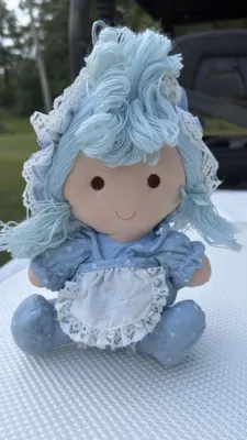 1982 Dan Dee Blue Rag Doll — product photograph 3