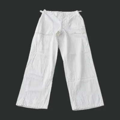 Vintage White Medical Trousers