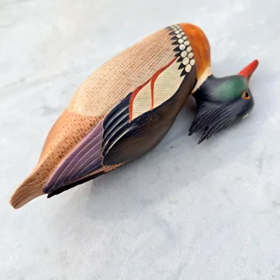 Facebook listing view 8 of Hand-Painted Wooden Duck Decoy