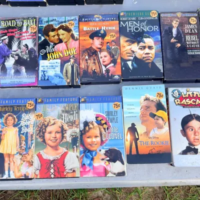 Vintage VHS Movie Collection · $75 OBO — view 4