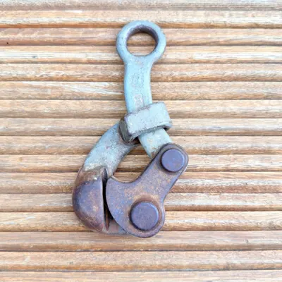 Facebook listing view 5 of Vintage Cable-Pulling Grip with Hinged Jaw