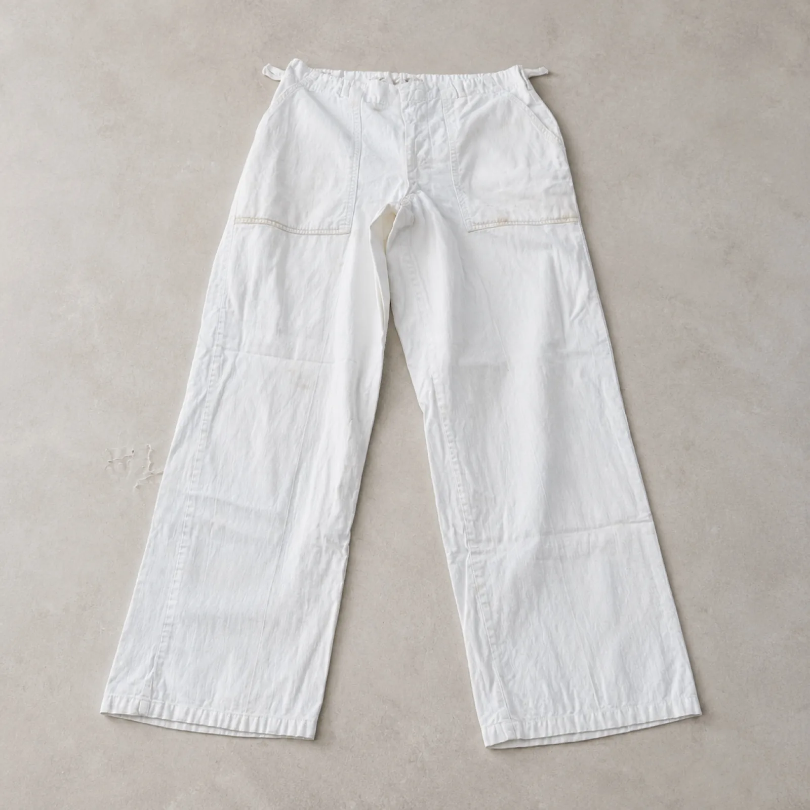 Vintage White Medical Smock Tops & Pants (Multiples) view 1