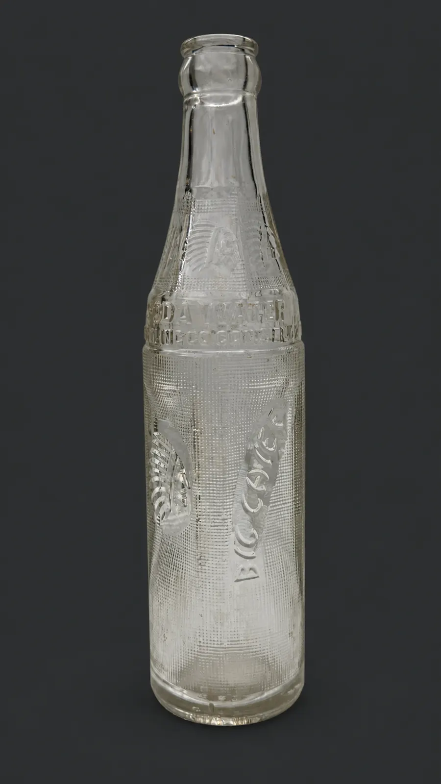 Big Chief Soda Water Bottle — Bogalusa, LA — charcoal-background cover image