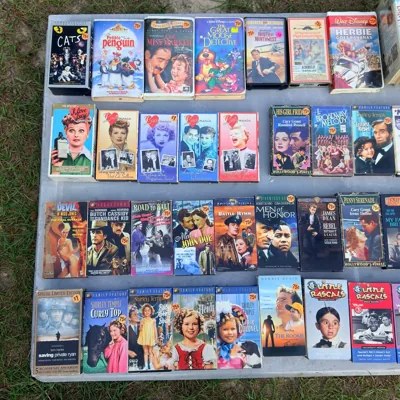 Vintage VHS Movie Collection