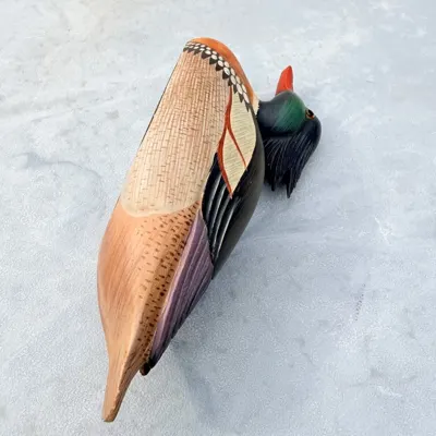 Facebook listing view 7 of Hand-Painted Wooden Duck Decoy