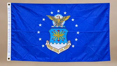 United States Air Force Blue Display Flag
