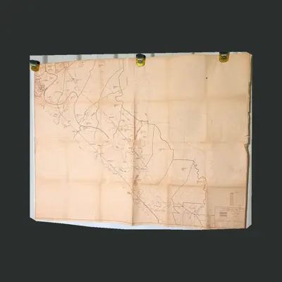 1981 South Central Bell Shreveport Exchange Map
