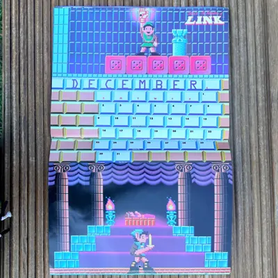 Vintage 1990 Nintendo Power Game Calendar · $44 — view 8