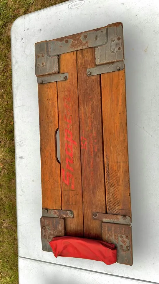 Vintage Snap-On Wooden Creeper — product photograph