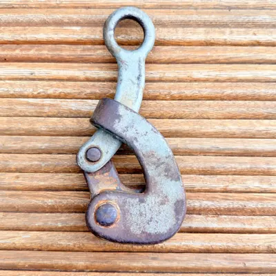 Facebook listing view 2 of Vintage Cable-Pulling Grip with Hinged Jaw