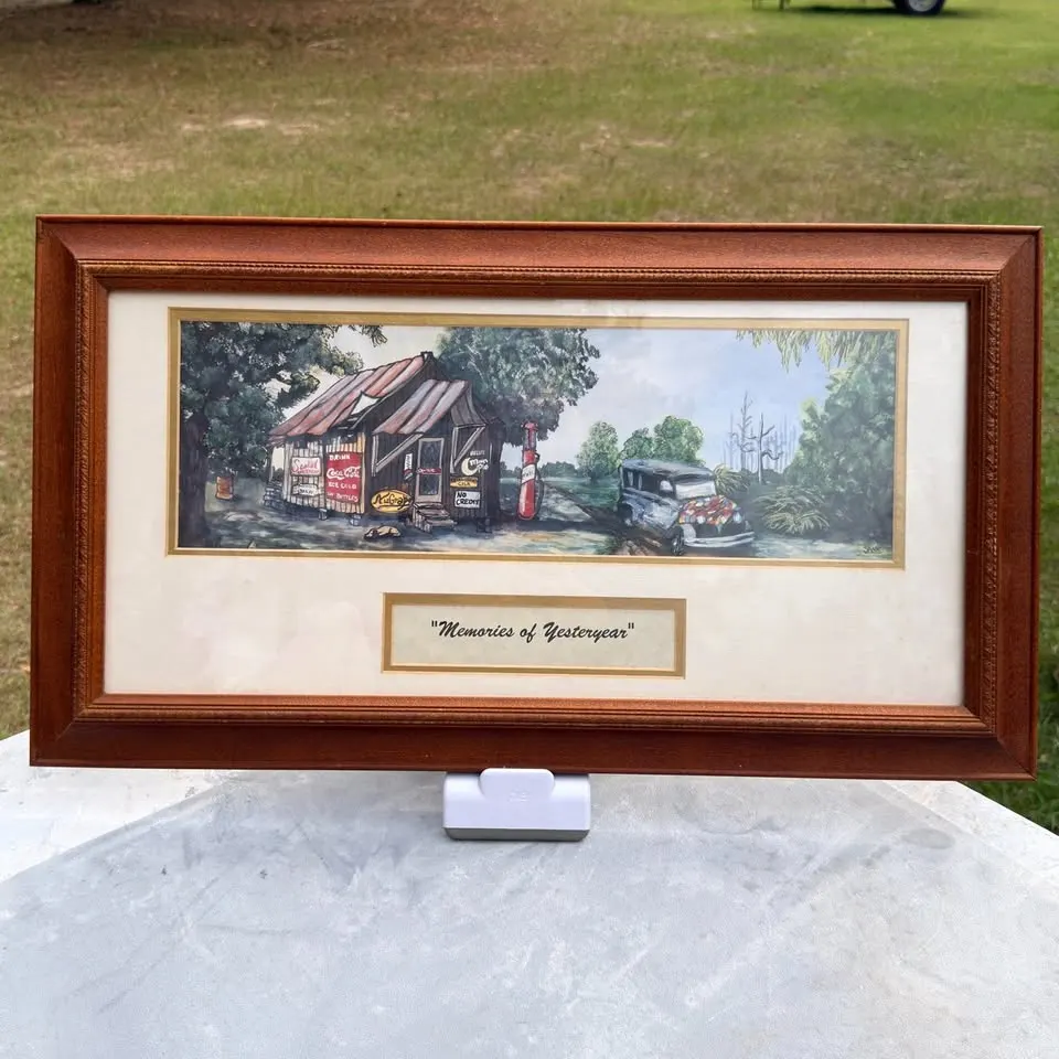 Facebook listing view 1 of Memories of Yesteryear Framed Country Store Art