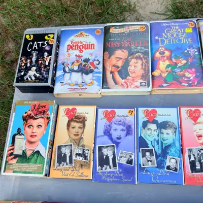 Vintage VHS Movie Collection · $75 OBO — view 6