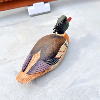 Facebook listing view 4 of Hand-Painted Wooden Duck Decoy
