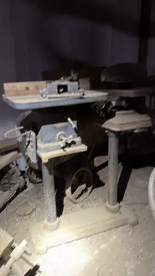 Vintage Craftsman Cast-Iron Woodworking Machine (No Motor) view 2