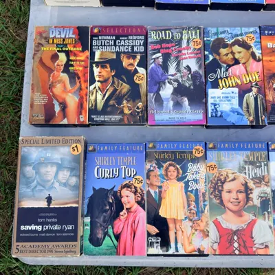 Vintage VHS Movie Collection · $75 OBO — view 5