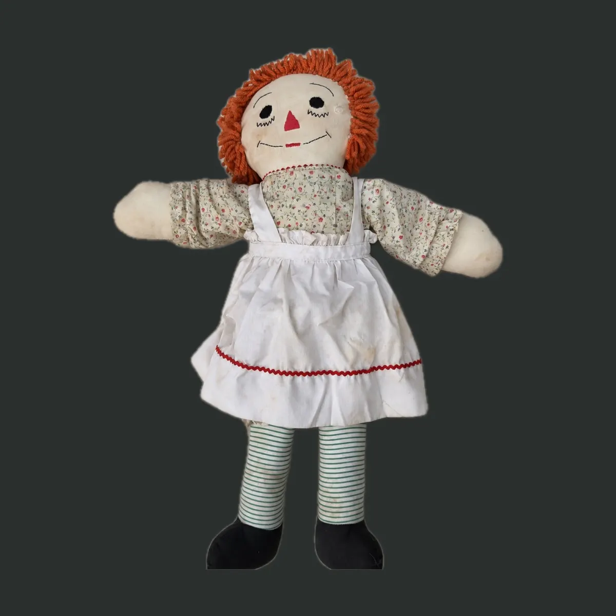 Handmade Raggedy Ann-Style Doll, 18–20 Inches — cover photograph