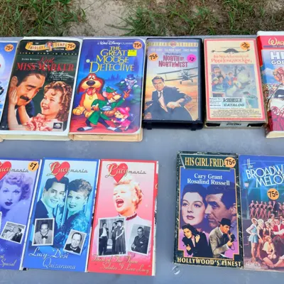 Vintage VHS Movie Collection · $75 OBO — view 7