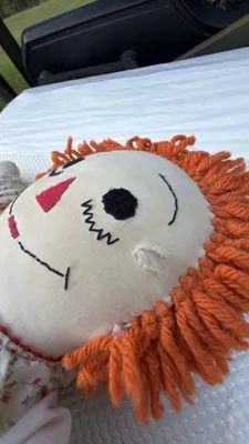 Handmade Raggedy Ann-Style Doll, 18–20 Inches — product photograph 8