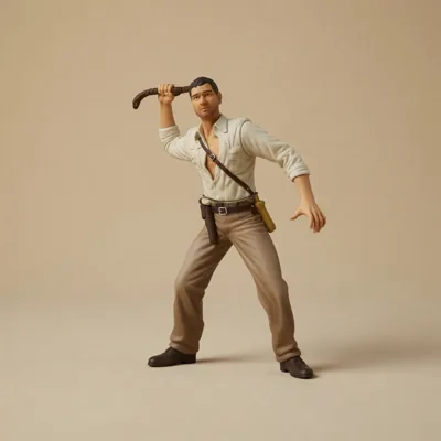 Disney Theme Park Indiana Jones 10-Inch Vinyl Figure