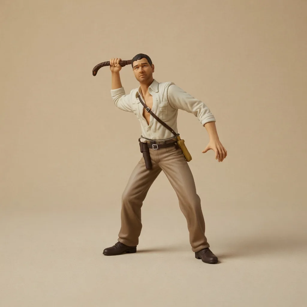 Disney Theme Park Exclusive Indiana Jones vinyl figure box front
