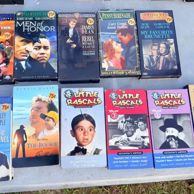 Vintage VHS Movie Collection · $75 OBO — view 3