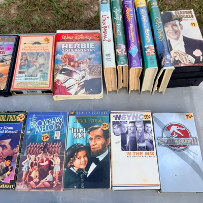 Vintage VHS Movie Collection · $75 OBO — view 8